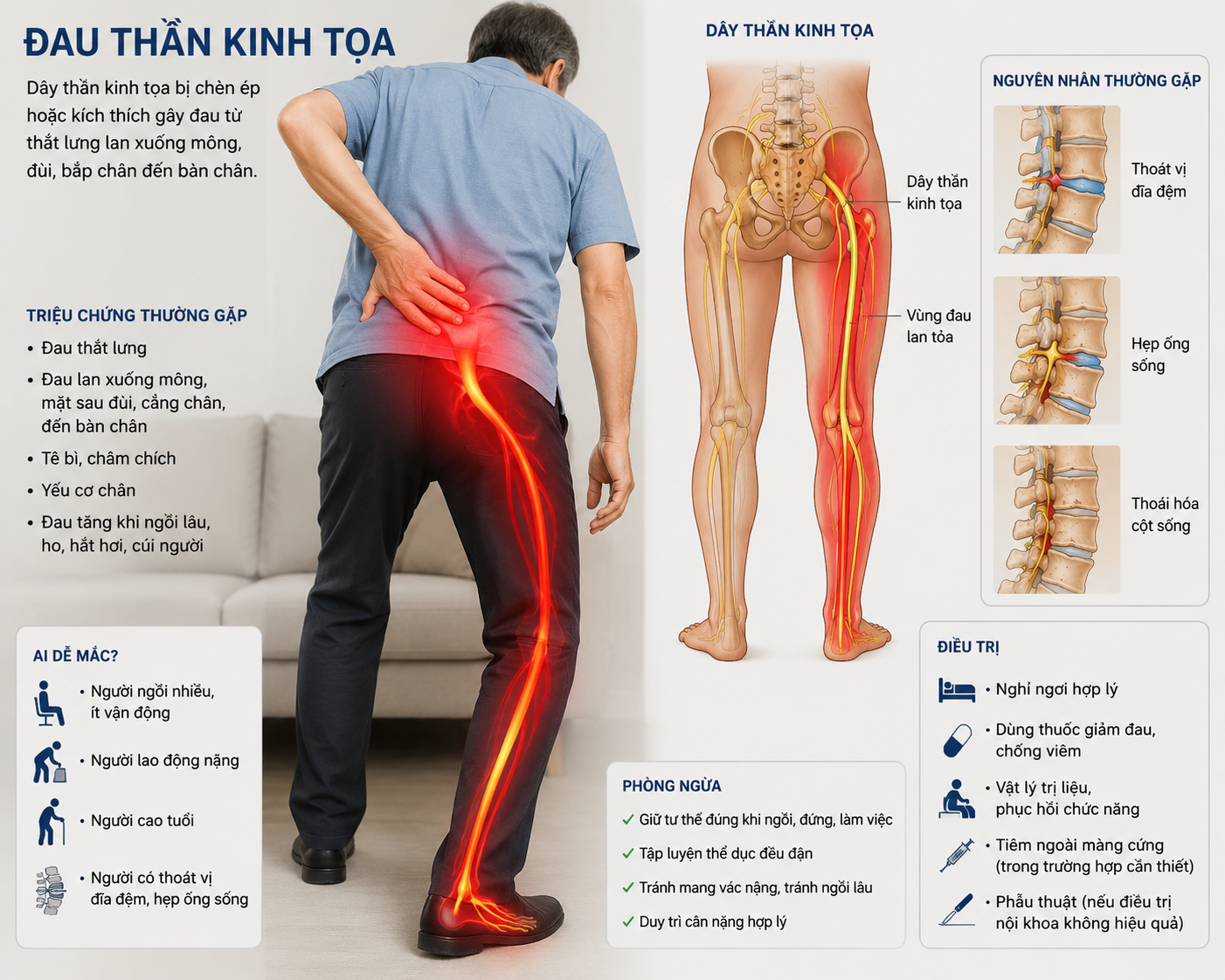 Hội chứng đau thần kinh tọa